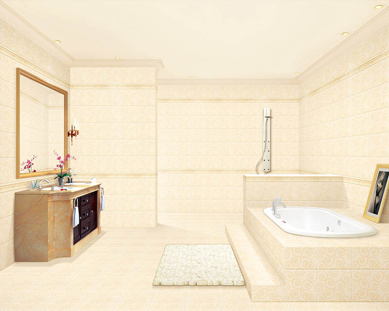 鏡面瓷片效果圖